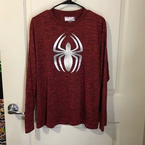 🎂NWOT Men’s Spider-Man Long Sleeve